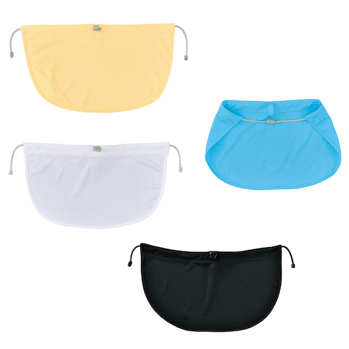 お持ちのキャップに付けられる日除けのカバーです｡UVカット効果も。