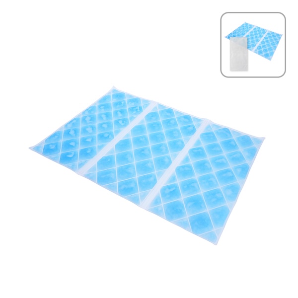 アウトドアやスポーツ観戦に、お尻を冷やしてクールダウンできるアイス敷きパッド。EVAポーチに名入れ可能ですので、チームのロゴやイラストを印刷してオリジナリティを出すことができます。