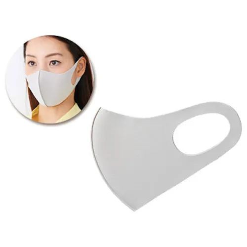 装着するとひんやり感じる冷感素材＆紫外線カットの高機能マスク。ストレッチ素材と立体形状で顔にフィットして着け心地も良く、洗って繰り返し使えるので環境にもやさしいマスクです。いくつあっても嬉しいマスクはノベルティとしても定番人気のアイテムです。