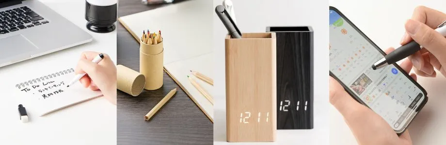 オリジナル筆記用具のノベルティ