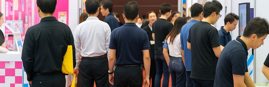 展示会での配布