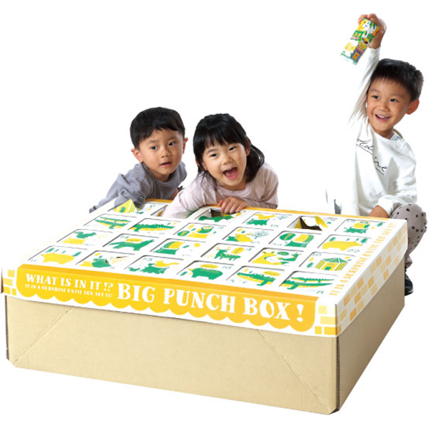 何が入っているかは破ってかあのお楽しみな、子ども向けイベントにもぴったりのアイテムです。イベントやお店の集客促進・活性化にお役立てください。