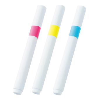 蛍光ペン３本セット