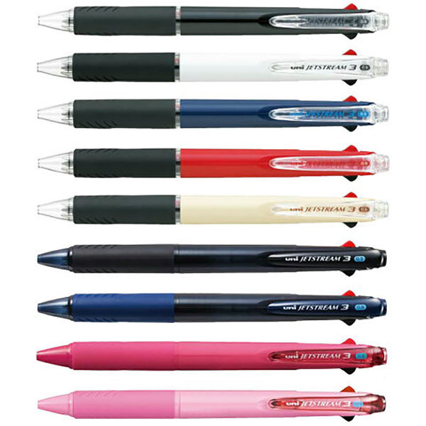 ジェットストリーム 3色ボールペン 0.5mm(カラー選択可)