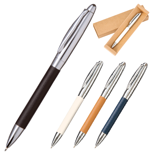 レザースタイルメタルペン(カラー選択可)