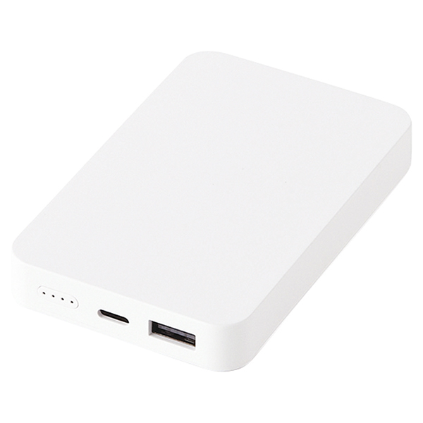 急速充電対応フラットモバイルバッテリー５０００