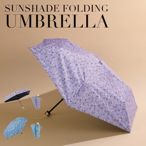 ファインフラワー・晴雨兼用折りたたみ傘