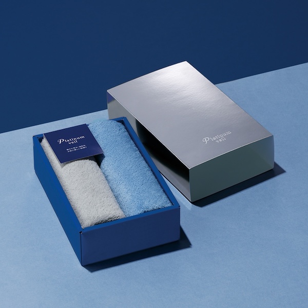 プラチナヴェール・ハンカチタオル２Ｐセット