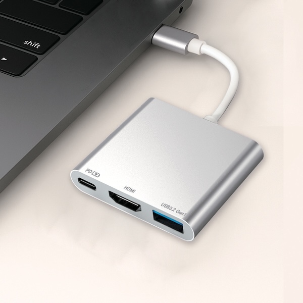 ＨＤＭＩポート付き３ｉｎ１　ＵＳＢハブ