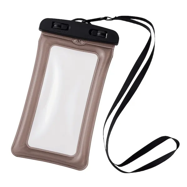 防水スマホケース（ネックストラップ付き）