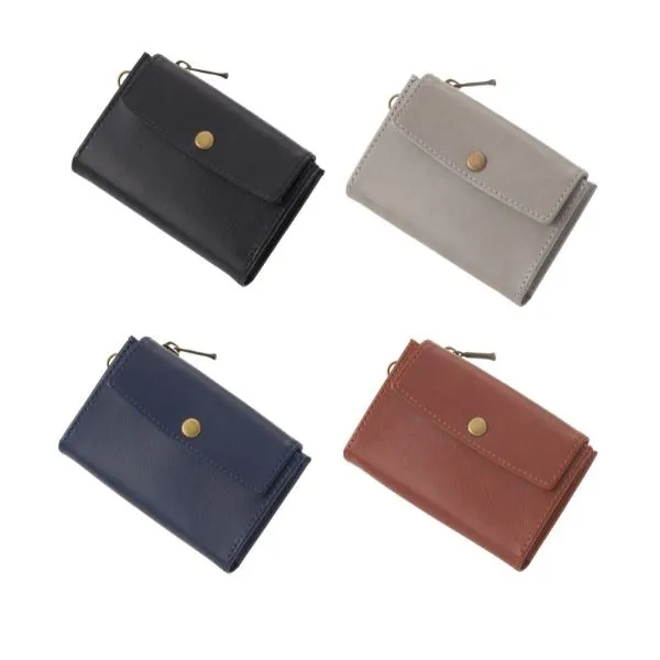 グロワール　カードケース（小銭入れ付）【カラー選択可】