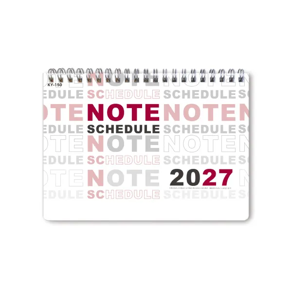 ＜卓上＞ノートスケジュール