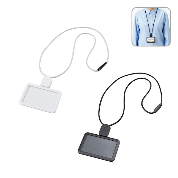 リール付ＩＤカードホルダー【カラー選択可】