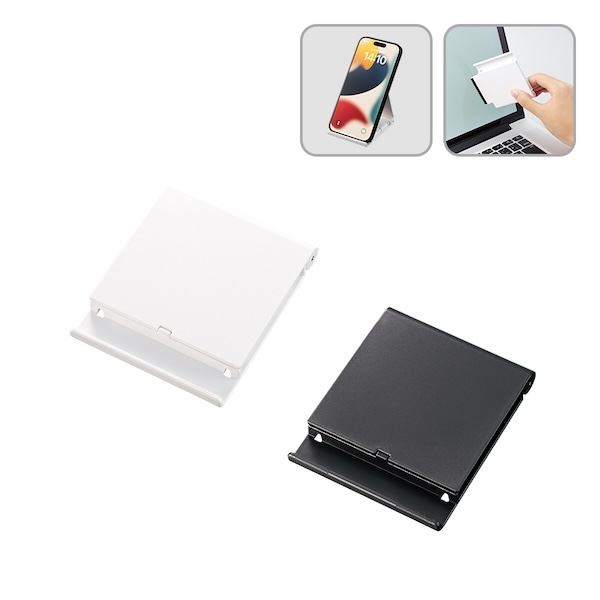 スマホスタンドにもなるＰＣ２ＷＡＹクリーナー【カラー選択可】