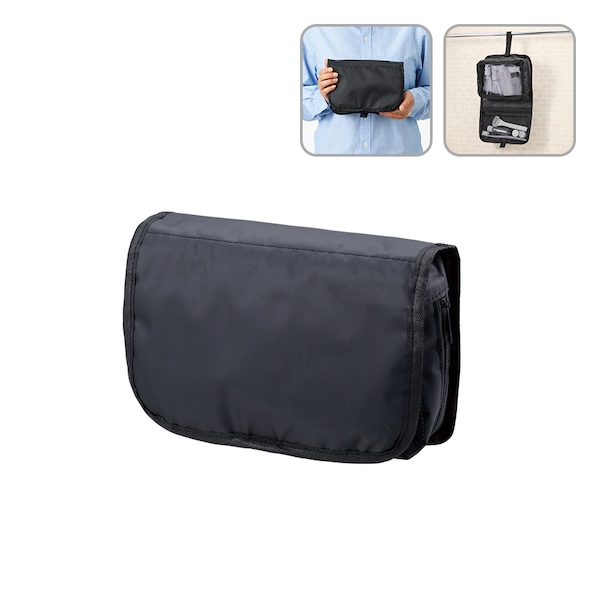 ベーシックハンギングポーチ　ブラック